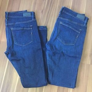 2 Pairs Identical Express Mid Rise Legging
